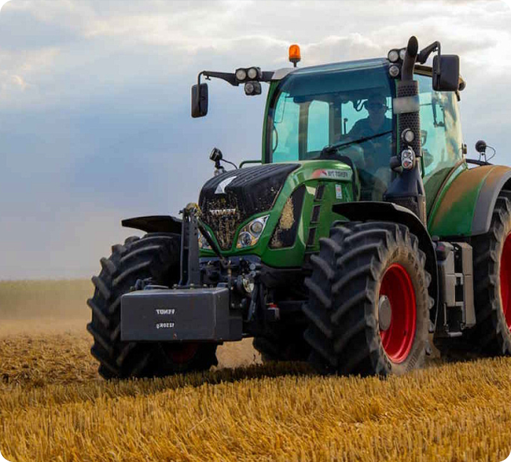 Sistema de limpiaparabrisas para maquinaria agrícola