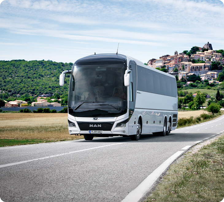 Sistema de limpiaparabrisas para autobuses